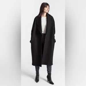 Marcella Elizabeth Wool Trench Coat